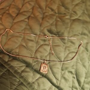 Gold Pendant Necklace